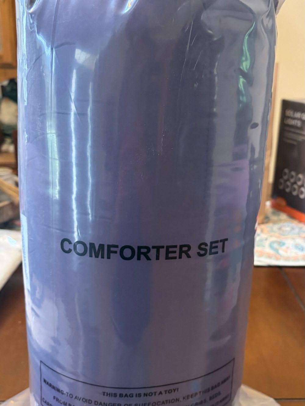 King Comforter Set - Purple